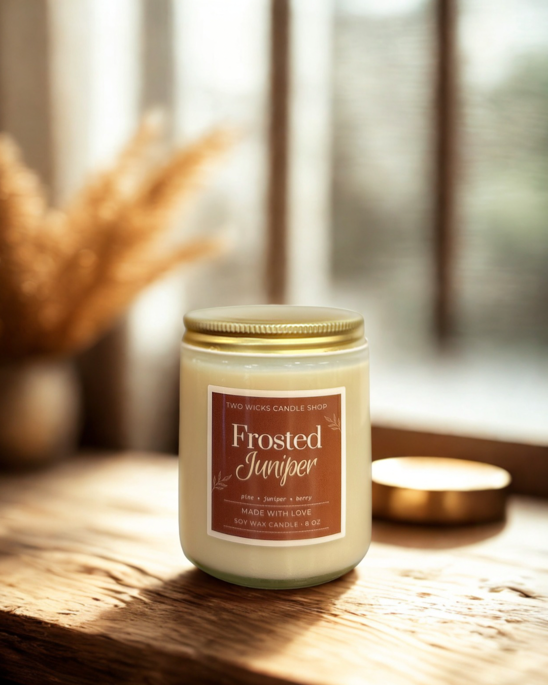 Frosted Juniper Candle - 8 oz.