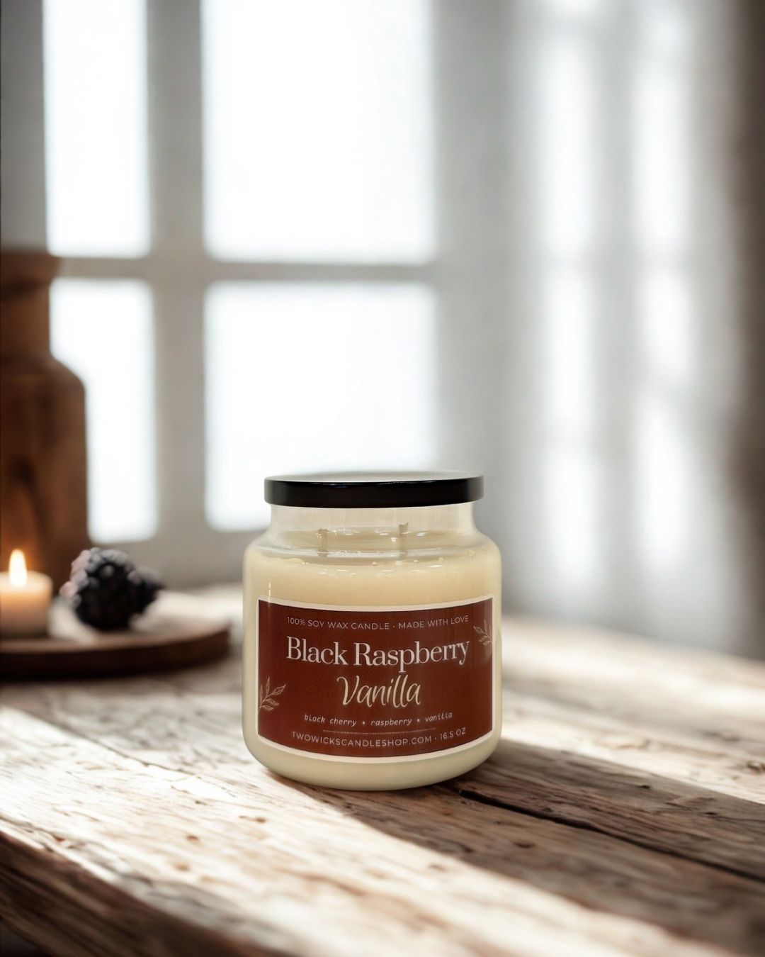 Black Raspberry Vanilla Candle - 16.5 oz.